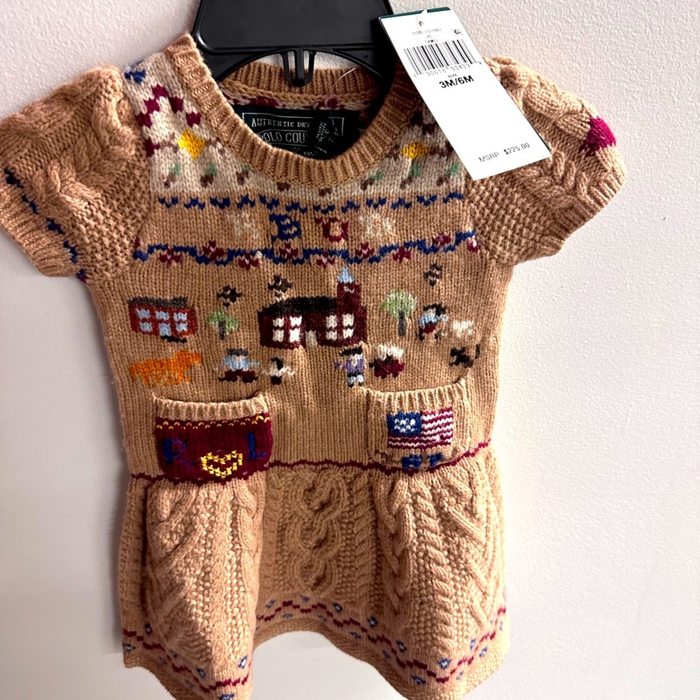 Ralph Lauren Polo  Knit Dress